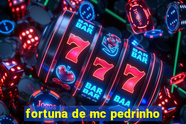 fortuna de mc pedrinho